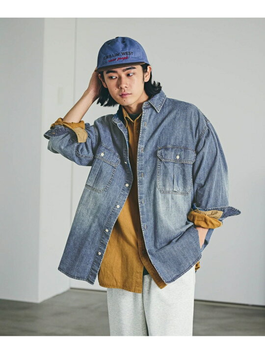 楽天市場】【SALE／50%OFF】ライトデニムシャツ BAYFLOW ベイフロー 