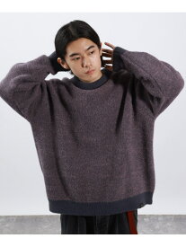 【SALE／30%OFF】リバーシブルシャギープルオーバー BAYFLOW ベイフロー トップス ニット パープル ベージュ ブラック【RBA_E】【送料無料】[Rakuten Fashion]