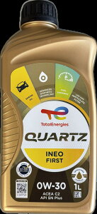 vW[  GWIC 1L{g 0W-30 TOTAL(g^) QUARTZ INEO FIRST