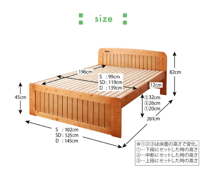楽天市場 シングルベッド すのこベッド 高さが調節できる コンセント付き 天然木 Fit In フィット イン シングルサイズ シングルベット 高さ が調節できるすのこベッド 天然木すのこベッド 木製ベッド おしゃれ スノコベッド すのこベット ｅ バザール