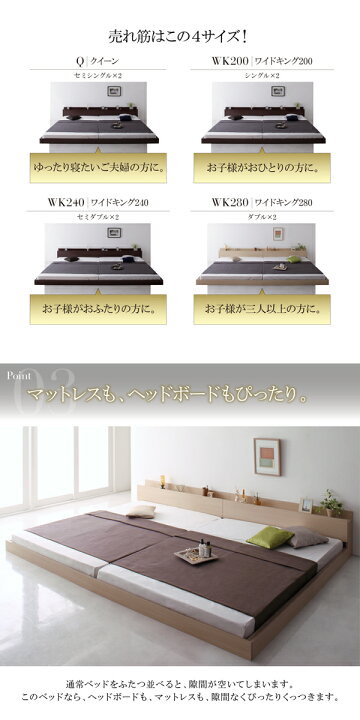 楽天市場】大型モダンフロアベッド 【ALBOL】 アルボル 【プレミアム 