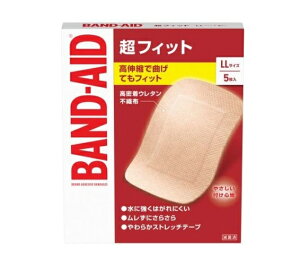 【10個セット】 JNTLコンシューマーヘルス バンドエイド 超フィット LLサイズ(5枚入)×10個セット 【正規品】【k】【mor】【ご注文後発送までに2週間前後頂戴する場合がございます】