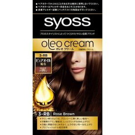 【5個セット】 サイオス オレオクリームヘアカラー 3RB ローズブラウン 1セット×5個セット 【正規品】