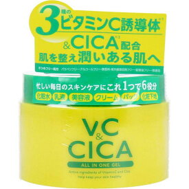 【5個セット】 ハッピーバース VC＆CICA オールインワンゲル(220g)×5個セット 【正規品】