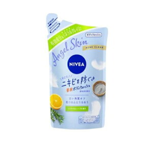 花王 ニベア エンジェルスキン ボディウォッシュ アクネクリア シトラス&ハーブ 詰替(350ml)【正規品】