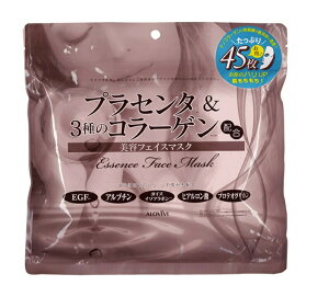 【3個セット】 東京アロエ アロヴィヴィ プラセンタ&コラーゲンマスク 45枚入×3個セット 【正規品】【ori】