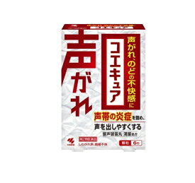【第2類医薬品】小林製薬 コエキュア(6包)【正規品】【t-8】