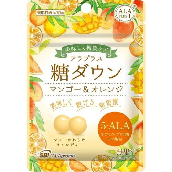 楽天市場】【3個セット】 アラプラス 糖ダウン マンゴー＆オレンジ 