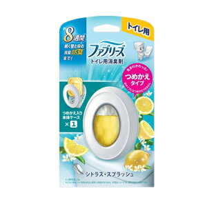 P&G ファブリーズ トイレ用 消臭剤 つめかえタイプ シトラス・スプラッシュ 本体(6.3ml)【正規品】