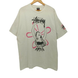 【中古】ステューシー Stussy 00S メキシコ製 アロハプリントTシャツ メンズ JPN：XL