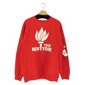 【中古】シックスティエイトアンドブラザーズ 68＆BROTHERS RW Crew Sweat Tourch クルーネックスウェット メンズ import：L