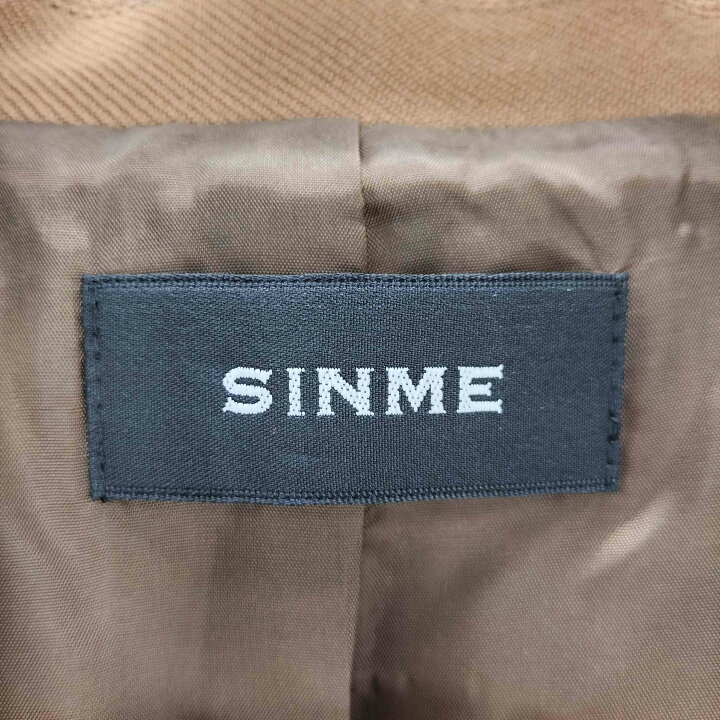 楽天市場】【中古】シンメ SINME ツイルジャケット キャメル  
