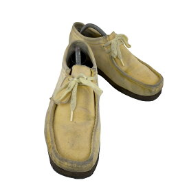 【中古】クラークスオリジナル CLARKS ORIGINALS Wallabee Pale Yellow メンズ UK：8.5