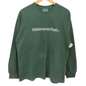 【中古】ディスイズネバーザット thisisneverthat 24SS T-Logo L/S Tee メンズ import：M