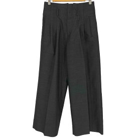【中古】ターク TAAKK 21AW 2タック ワイドスラックス メンズ 1