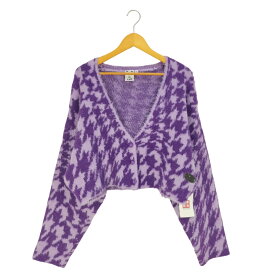 【中古】エックスガール X-girl SHAGGY KNIT CARDIGAN シャギーニットカーディガン レディース ONE SIZE