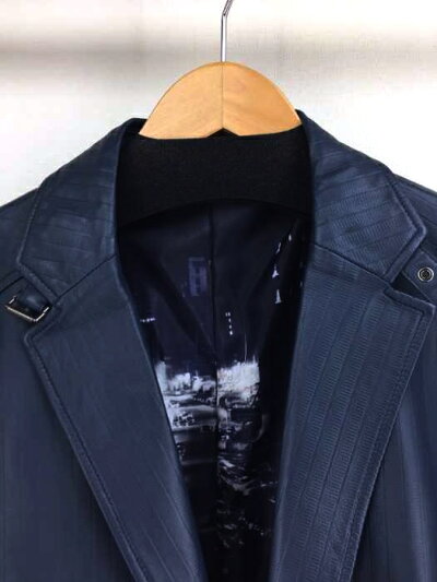 楽天市場 Barassi バラシ レザージャケット メンズ 青系 Eur 52 日本サイズ Xl Xxl 相当 シープレザージャケット 中古 ブランド古着バズストアbazzstore Bazzstore ブランド古着バズストア