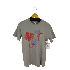 【中古】ハリウッドランチマーケット HOLLYWOOD RANCH MARKET プリント S/S TEE 鳥 花 メンズ 2