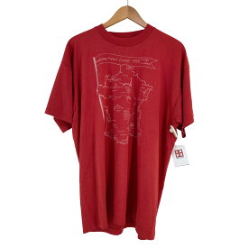 【中古】フルーツオブザルーム FRUIT OF THE LOOM 99年 USA製 national french contest クルーネックTシャツ メンズ import：XL
