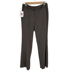 【中古】バナナリパブリック BANANA REPUBLIC MARTIN FIT ローライズ ノータック レーヨン混 スラックス パンツ レディース 6