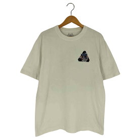 【中古】パレス PALACE Ripped T-Shirt プリント クルーネックTシャツ メンズ import：L