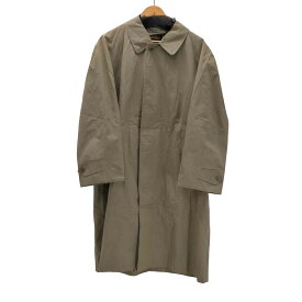 【中古】バーバリーズ BURBERRYS 80S 英国製 MARUZEN 丸善別注 裏地ノバチェック バルマカーン ステンカラー コート メンズ 表記無