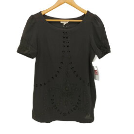 【中古】イザベルマランエトワール ISABEL MARANT ETOILE クルーネック 刺繍 S/S ブラウス トップス レディース JPN：1