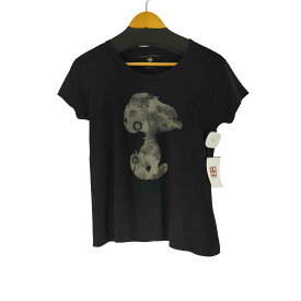 【中古】ピーナッツ PEANUTS フロントプリント S/S Tシャツ レディース JPN：M