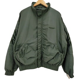 【中古】ネイバーフッド NEIGHBORHOOD 22SS STAND COLLAR/N-JK Olive Drad メンズ import：M