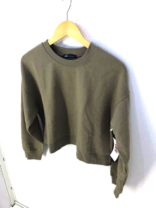 楽天市場 Zara ザラ 裏起毛 クルーネックスウェット レディース トップス スウェット トレーナー レディース Import Simport S 中古 ブランド古着バズストア Bazzstore ブランド古着バズストア