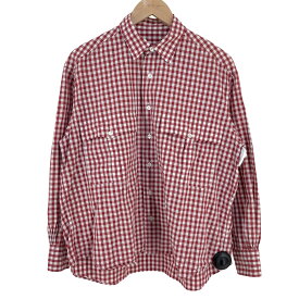 【中古】ポータークラシック PORTER CLASSIC ROLL UP GINGHAM CHECK SHIRT メンズ JPN：XS