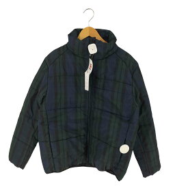 【中古】シックスティエイトアンドブラザーズ 68＆BROTHERS Blackwatch Big Puff Jacket メンズ L