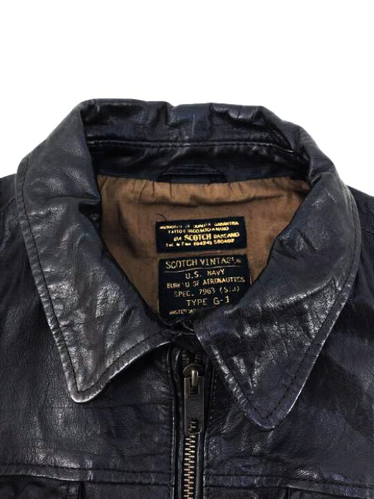 楽天市場】SCOTCH&SODA スコッチアンドソーダ レザージャケット メンズ 