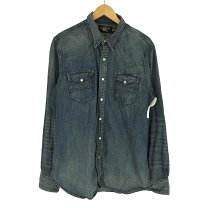 楽天市場】rrl デニム ウエスタン シャツの通販