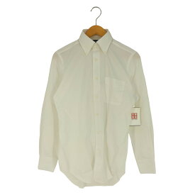 【中古】メーカーズシャツカマクラ Makers Shirt 鎌倉 Easy Care PALPA コットンポリ ボタンダウンシャツ メンズ 37