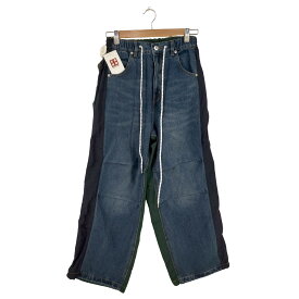 【中古】メゾンスペシャル MAISON SPECIAL PRE-ORDER Denim Track Pants レディース JPN：38