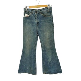 【中古】リーバイス Levis 80S オレンジタブ 684-0217 ビッグベル デニム メンズ 表記無