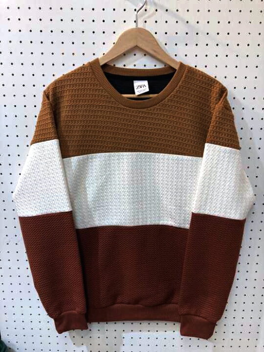 楽天市場 Zara ザラ スウェット トレーナー メンズ 茶系 白系 Import L 日本サイズ L Xl 相当 キルティング加工トレーナー 中古 ブランド古着バズストアbazzstore Bazzstore ブランド古着バズストア