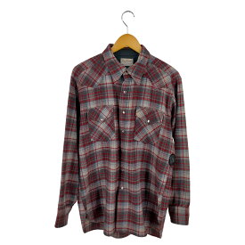 【中古】ペンドルトン PENDLETON チェック ウエスタン ネルシャツ high grade western wear メンズ import：L