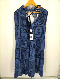 【中古】アクネストゥディオズ ACNE STUDIOS Printed Dress Indigo Blue レディース 34