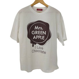 【中古】ユーズドフルギ USED古着 I Love Chocolate T-shirt White レディース import：M