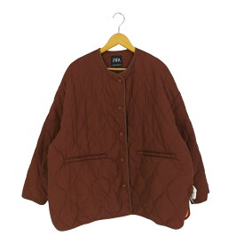 【中古】ザラ ZARA WATER REPELLENT PUFFER JACKET キルティングジャケット レディース XS-S