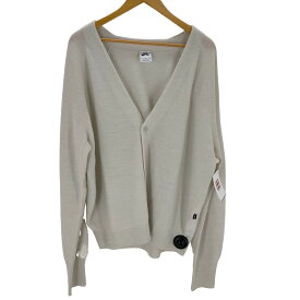 【中古】ナイキスケートボーディング NIKE SB 23AW L/S CARDIGAN - LIGHTBONE メンズ JPN：XL