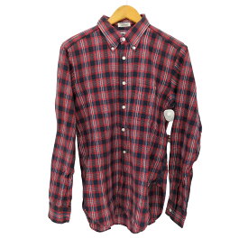 【中古】エンジニアードガーメンツ Engineered Garments 旧タグ チェックオフィサーシャツ メンズ JPN：S