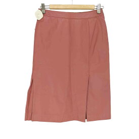 【中古】シーケーカルバンクライン ck Calvin Klein lamb leather レザータイトスカート レディース JPN：2