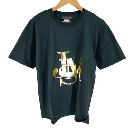 【中古】マスターマインド mastermind JAPAN CHARCOAL FUTURE ロゴプリント半袖Tシャツ メンズ JPN：M