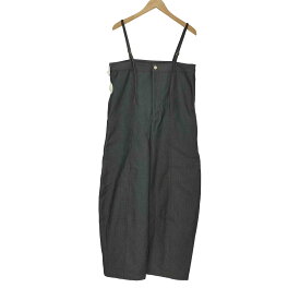 【中古】ラウンジドレス Loungedress デニムカーブオールインワン レディース S