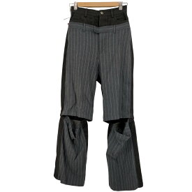 【中古】メゾンスペシャル MAISON SPECIAL Denim Combination Slacks Pants レディース EUR：38