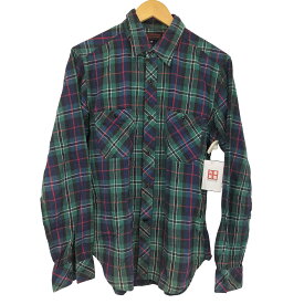 【中古】エンジニアードガーメンツ Engineered Garments INTERMEDIATES USA製 L/Sチェックネルシャツ メンズ JPN：M