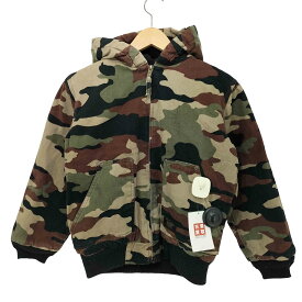【中古】ウォールズ WALLS BLIZZARD CCEカモ 迷彩 ジップアップ フーデッド ワークジャケット アクティブジャケット レディース LARGE REGULAR